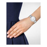 Emporio Armani Kappa Mother of Pearl Dial Silver Steel Watch For Women - AR2507 Authentic Buy Shop Now