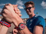 Maurice Lacroix Aikon Beach Volley Vikings Limited Edition Red Dial Red Rubber Strap Watch for Men - AI1018-SS001-530-6 Authentic Buy Shop Now