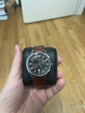 Emporio Armani Renato Classic Brown Dial Brown Leather Strap Watch For Men - AR2413 Authentic Buy Shop Now