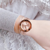 Movado Bold Rose Gold Dial Rose Gold Steel Strap Watch for Women - 3600387 Authentic Buy Shop Now