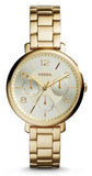 Fossil Jacqueline Rose Gold Dial Rose Gold Steel Strap Watch for Women - ES3667 Authentic Buy Shop Now
