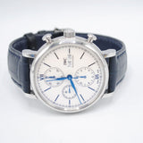 IWC Portofino Chronograph White Dial Black Leather Strap Watch for Men - IW391024 Authentic Buy Shop Now