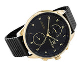 Tommy Hilfiger Chase Quartz Black Dial Black Mesh Bracelet Watch for Men - 1791580 Authentic Buy Shop Now