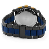 Fossil Machine Chronograph Black Dial Two Tone Steel Strap Watch for Men - FS5164 Authentic Buy Shop Now