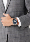 Hugo Boss Pioneer Blue Dial Silver Steel Strap Watch for Men - 1513713 Authentic Buy Shop Now