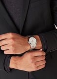 Gucci G Timeless Silver Dial Silver Steel Strap Unisex Watch - YA126442 Authentic Buy Shop Now
