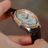 Tissot T Classic Ballade Powermatic 80 Lady Silver Dial Brown Leather Strap Watch For Women - T108.408.26.037.00 Authentic Buy Shop Now