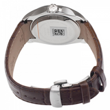 Tissot T Classic Couturier Chronograph White Dial Brown Leather Strap Watch For Men - T035.410.16.031.00 Authentic Buy Shop Now