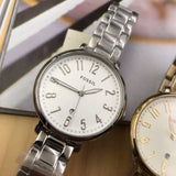 Fossil Jacqueline White Dial Silver Steel Strap Watch for Women - ES3969 Authentic Buy Shop Now