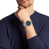 Salvatore Ferragamo Sapphire Bracelet Black Dial Silver Steel Strap Watch For Men - SFHP01124 Authentic Buy Shop Now