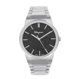 Salvatore Ferragamo Sapphire Bracelet Black Dial Silver Steel Strap Watch For Men - SFHP01124 Authentic Buy Shop Now