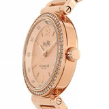 Coach Sports Rose Gold Dial Rose Gold Steel Strap Watch for Women - 14502200 Authentic Buy Shop Now