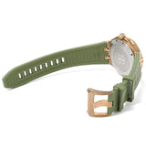 Maurice Lacroix Aikon Venturer Bronze Dial Green Rubber Strap Watch For Men - AI6058-BRZ01-630-1 Authentic Buy Shop Now
