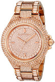 Michael Kors Camille Crystal Rose Gold Dial Rose Gold Steel Strap Watch for Women - MK5862 Authentic Buy Shop Now