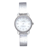 Coach Delancey White Dial Silver Steel Strap Watch for Women - 14502353 Authentic Buy Shop Now