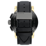 Gucci G Chrono Black Dial Black Leather Strap Watch For Men - YA101203 Authentic Buy Shop Now