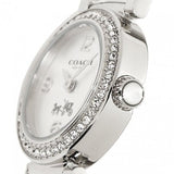 Coach Madison White Dial Silver Steel Strap Watch for Women - 14502201 Authentic Buy Shop Now