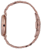 Emporio Armani Gianni T Bar Black Dial Rose Gold Steel Strap Watch For Women - AR11206 Authentic Buy Shop Now