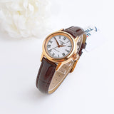 Tissot T Classic Carson White Dial Brown Leather Strap Watch For Women - T085.207.36.013.00 Authentic Buy Shop Now