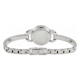 Movado Rondiro Diamonds Black Dial Silver Steel Strap Watch For Women - 0606798 Authentic Buy Shop Now