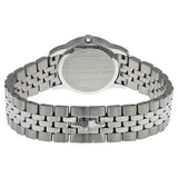 Movado Museum Classic Black Dial Silver Steel Strap Watch For Women - 0606858 Authentic Buy Shop Now