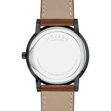 Movado Museum Classic Black Dial Brown Leather Strap Watch for Men - 0607198 Authentic Buy Shop Now