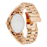 Michael Kors Runway Blue Dial Rose Gold Stainless Steel Strap Watch for Women - MK7065 Authentic Buy Shop Now