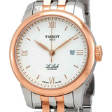 Tissot T Classic Le Locle Automatic Lady Silver Dial Two Tone Steel Strap Watch For Women - T006.207.22.036.00 Authentic Buy Shop Now