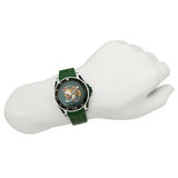 Gucci Dive Tiger Green Dial Green Rubber Strap Watch For Men - YA136316 Authentic Buy Shop Now