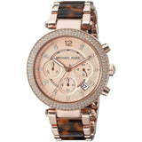 Michael Kors Parker Rose Gold Dial Two Tone Steel Strap Watch for Women - MK5538 Authentic Buy Shop Now