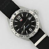 Tag Heuer Formula 1 Quartz Black Dial Black NATO Strap Watch for Men - WAZ1015.FC8198 Authentic Buy Shop Now
