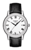 Tissot T Classic Carson White Dial Black Leather Strap Watch for Men - T085.410.16.013.00 Authentic Buy Shop Now