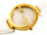 Gucci Interlocking Latin Grammy Special Edition Gold Watch For Women - YA133313 Authentic Buy Shop Now