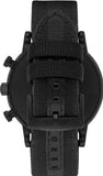 Emporio Armani Luigi Chronograph Quartz Black Dial Two Tone Nylon Strap Watch For Men - AR1948 Authentic Buy Shop Now