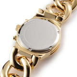 Michael Kors Runway Twist Gold Dial Gold Stainless Steel Strap Watch for Women - MK3131 Authentic Buy Shop Now