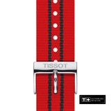 Tissot Quickster Chronograph NBA Chicago Bulls White Dial Red NATO Strap Watch For Men - T095.417.17.037.04 Authentic Buy Shop Now