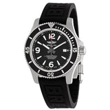 Breitling Superocean II 44mm Black Dial Black Rubber Strap Watch for Men - A17367D71B1S2 Authentic Buy Shop Now