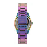 Guess Sparkler Silver Dial Purple Steel Strap Watch For Women - GW0111L5 Authentic Buy Shop Now