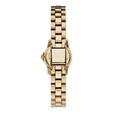 Marc Jacobs Henry Dinky Red Dial Gold Steel Strap Watch for Women - MBM3202 Authentic Buy Shop Now