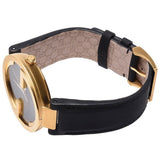 Gucci Interlocking Special Edition Grammy Black Dial Black Leather Strap Watch For Men - YA133208 Authentic Buy Shop Now