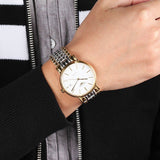 Longines Presence 38.5mm Automatic White Dial Two Tone Steel Strap Watch for Men - L4.921.2.12.7 Authentic Buy Shop Now