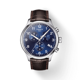 Tissot Chrono XL Classic Blue Dial Brown Leather Strap Watch For Men - T116.617.16.047.00 Authentic Buy Shop Now