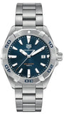Tag Heuer Aquaracer Blue Dial Silver Steel Strap Watch for Men - WBD1112.BA0928 Authentic Buy Shop Now