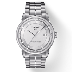 Tissot Luxury Powermatic 80 Silver Dial Silver Steel Strap Watch For Men - T086.407.11.031.00 Authentic Buy Shop Now