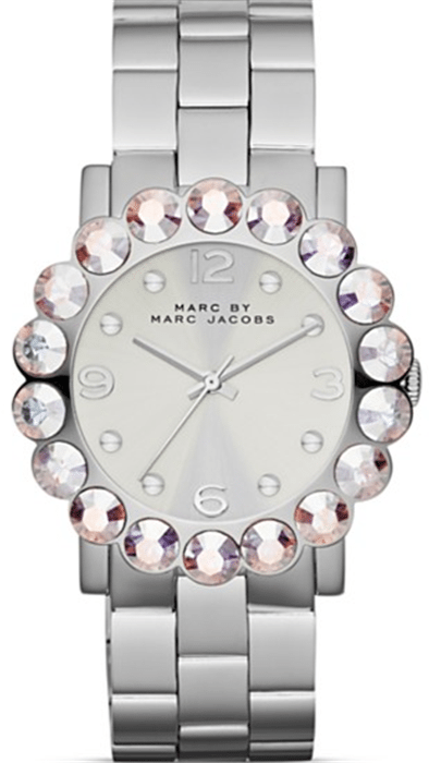 Marc Jacobs Amy Silver Dial Silver Steel Strap Watch for Women - MBM3222 Authentic Buy Shop Now