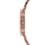 Michael Kors Hartman Rose Gold Dial Rose Gold Steel Strap Watch For Women - MK3491 Authentic Buy Shop Now