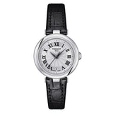 Tissot Bellissima Small Lady Silver Dial Black Leather Strap Watch For Women - T126.010.16.013.00 Authentic Buy Shop Now