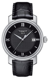 Tissot T Classic Bridgeport Black Dial Black Leather Strap Watch For Women - T097.010.16.058.00 Authentic Buy Shop Now