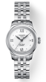 Tissot Le Locle Automatic Lady Silver Dial Silver Steel Strap Watch For Women - T41.1.183.16 Authentic Buy Shop Now