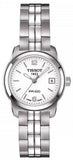 Tissot T Classic PR100 Watch Ladies White Dial Stainless Steel For Women - T049.210.11.017.00 Authentic Buy Shop Now